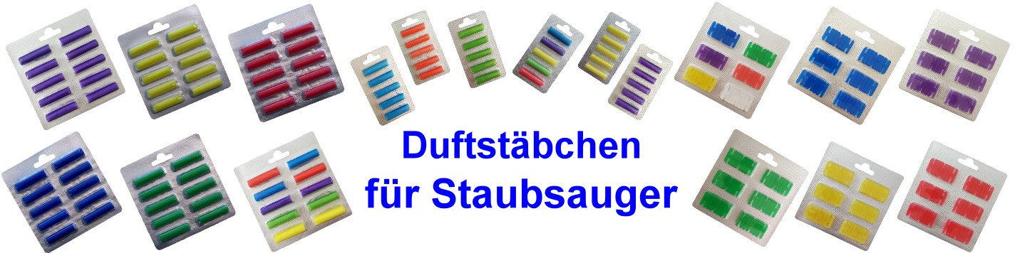 Duftstäbchen für Staubauger 